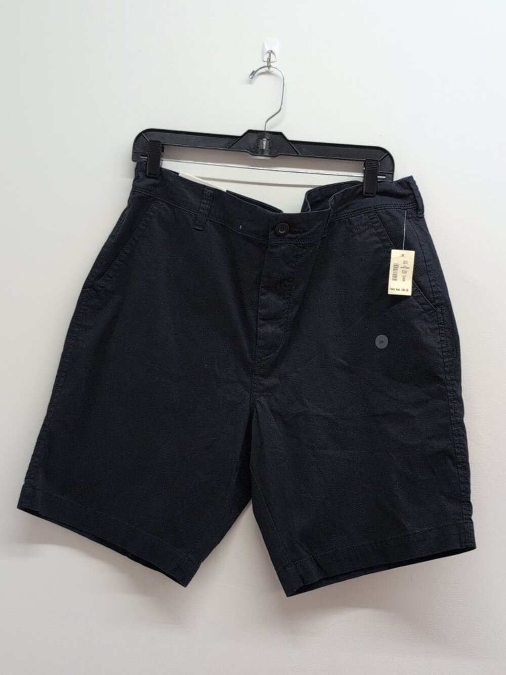 Aeropostale Stretch Classic Chino Shorts Inseam 9.5'' Size 36 Navy Blue